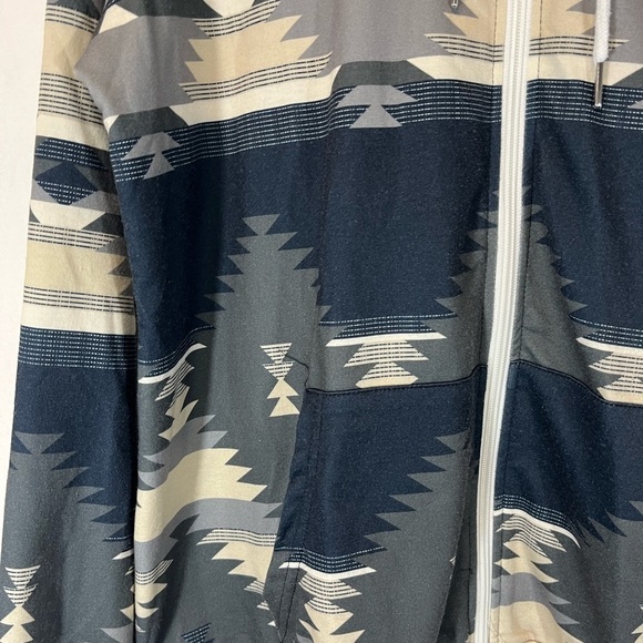 No Brand Women's Aztec Zip Up Sweatshirt Western Cowgirl Boho Size Large - Picture 6 of 6